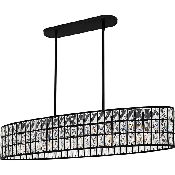 Gibson 5-Light Polished Chrome Linear Chandelier
