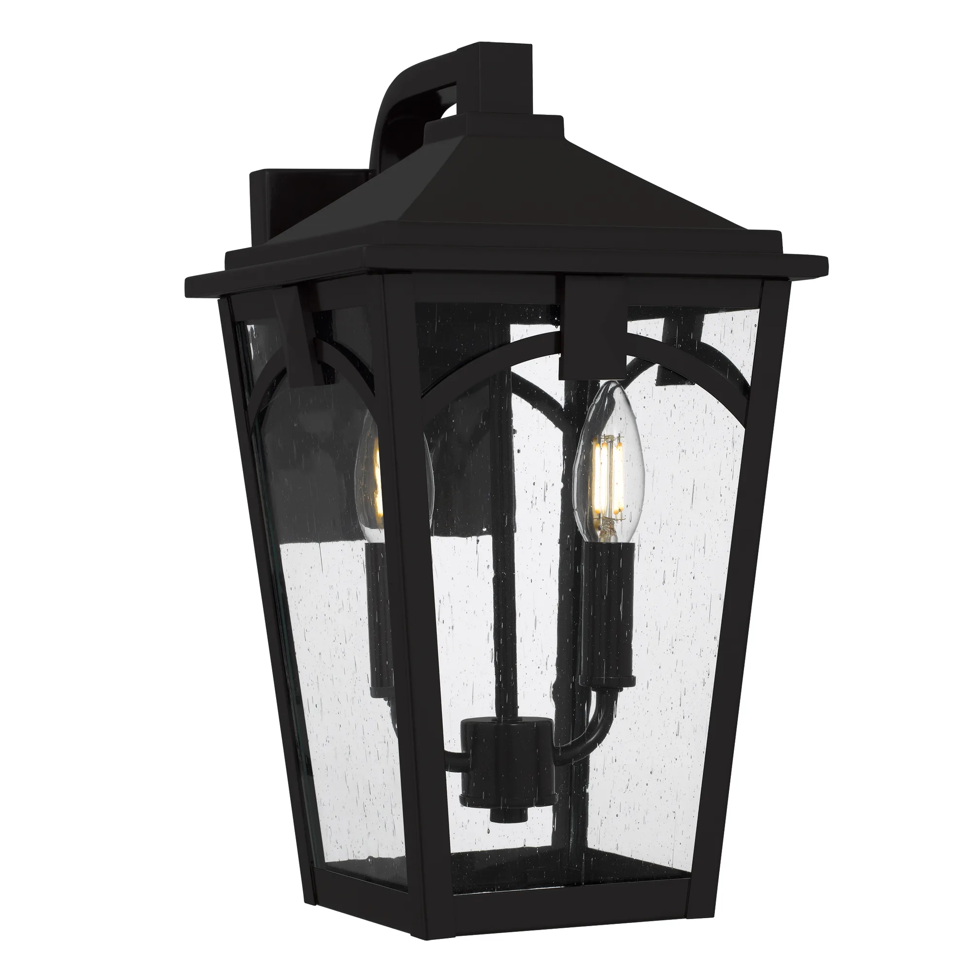 Jaxon 2-Light Western Bronze Outdoor Wall Lantern