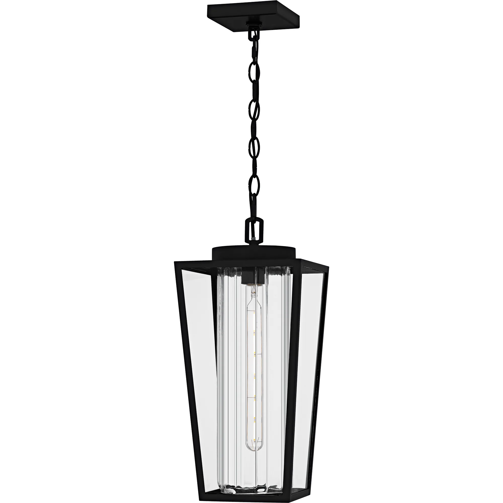 Jett 1-Light Matte Black Mini Pendant