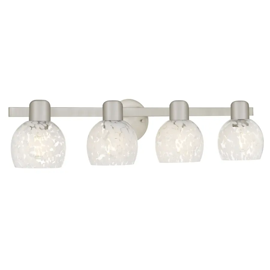 Layton 4-Light Brushed Nickel Vanity Light