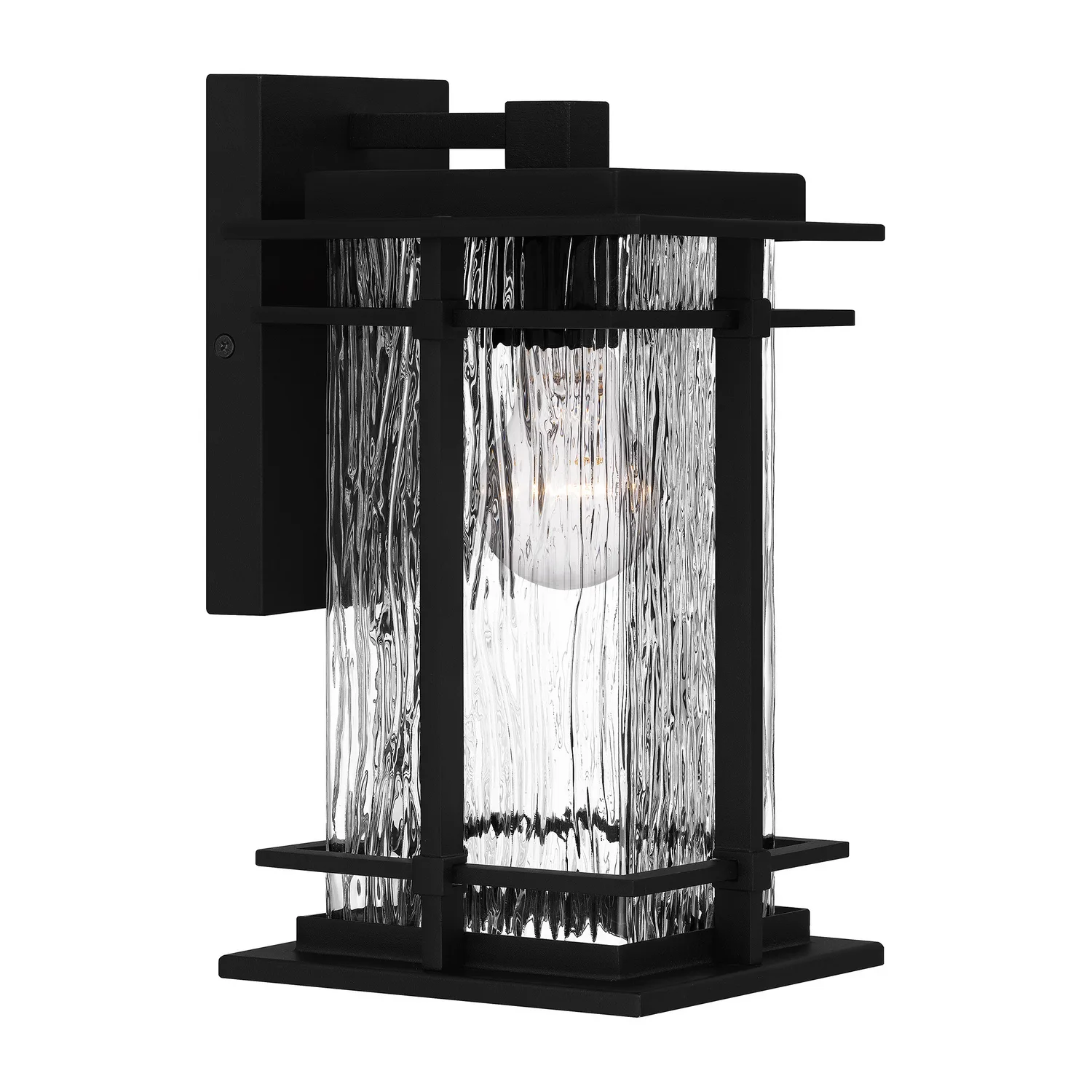 McAlister One Light Outdoor Wall Mount in Earth Black
