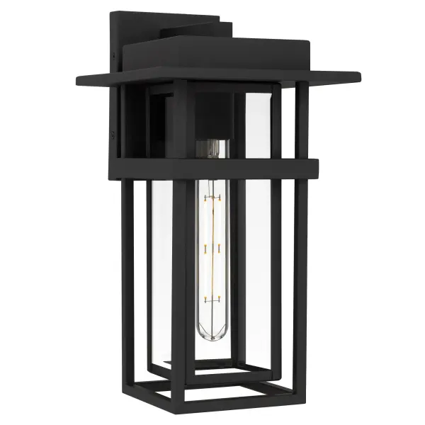 With a silhouette that evokes quiet evenings and glowing pathways, the Morgan Outdoor Lantern casts more than just light—it creates atmosphere. Finished in a rich earth black, its architectural lines feel grounded and confident, while the clear beveled glass panels add a touch of refined sparkle, catching the light like dewdrops at dusk. Whether flanking an entryway or illuminating a garden path, Morgan radiates warmth and welcome—inviting guests in with a golden glow and whispering stories of home under a canopy of stars.