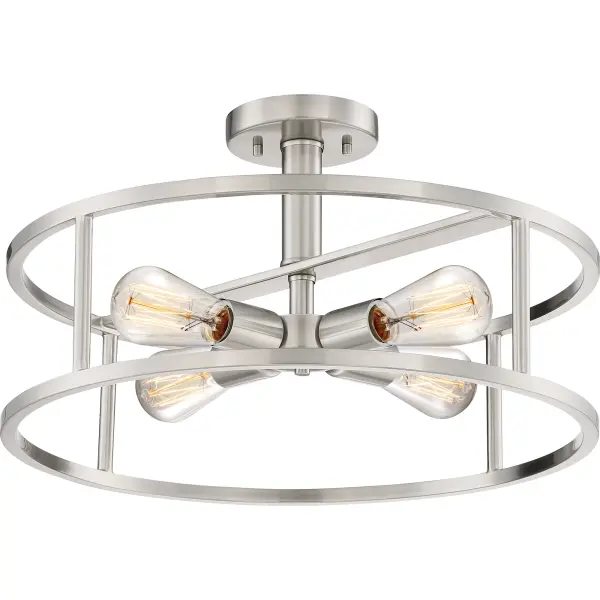 The New Harbor collection is completely unadorned for an open  airy feel.  The Western Bronze finish complements many decor styles and the Victorian Edison style bulb adds the perfect vintage touch to this understated collection.