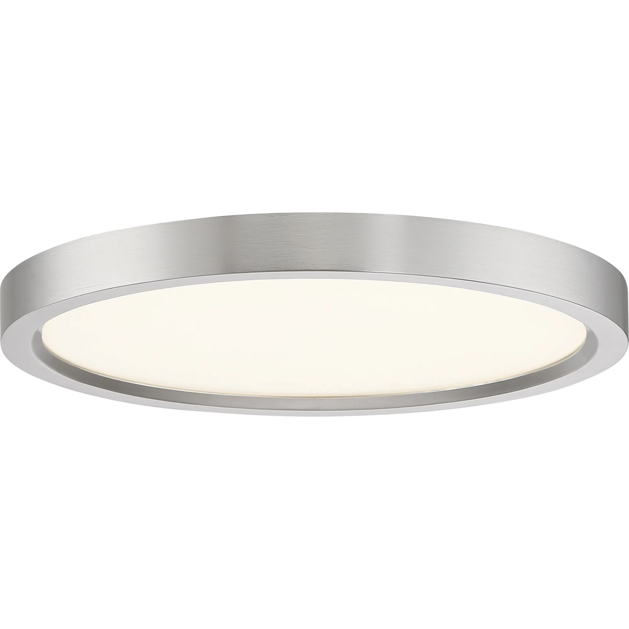 Outskirts LED Flush Mount in Brushed Nickel