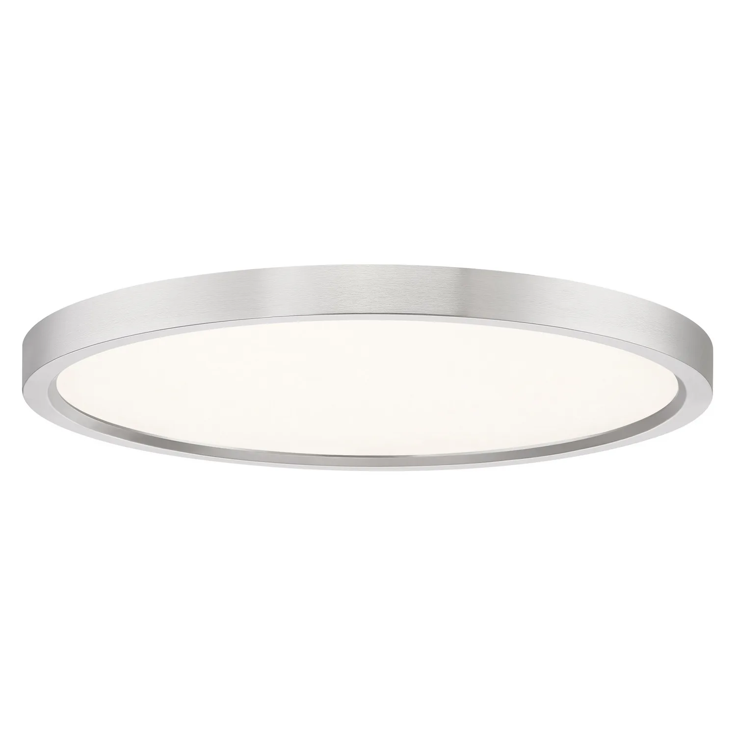 Outskirts LED Flush Mount in Brushed Nickel