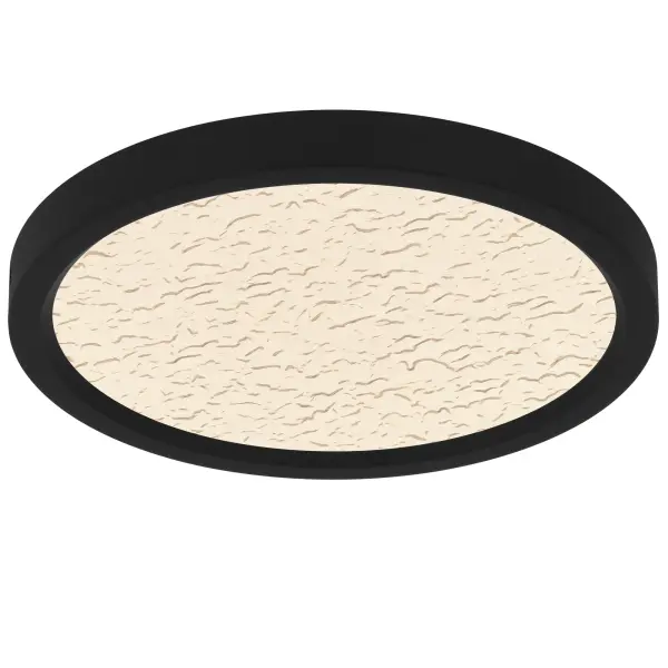 The Outskirts flush mount is a versatile lighting fixture, ideal for a range of room applications. Available in multiple sizes, you can select the brushed gold finish with a white alabaster acrylic shade for a refined look, or the earth black finish with a clear textured acrylic shade for a contemporary style. Featuring an integrated LED light source, Outskirts provides bright, efficient illumination. Additionally, it includes a CCT switch, allowing you to easily customize the brightness to suit your preferred ambiance.