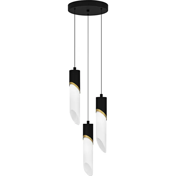 Create a fun and contemporary look with Alys, part of the popular Platinum by Quoizel collection. This stunning piece features a sleek, integrated LED light source that casts a warm, brilliant glow through alabaster glass. The design is elevated with a chic combination of gold and black metal detailing, making it a standout addition to any room. Choose from a variety of styles to suit your space: a mini pendant for a touch of glamour, a linear chandelier for a striking centerpiece in larger areas, or a tiered waterfall pendant light for a dramatic statement.