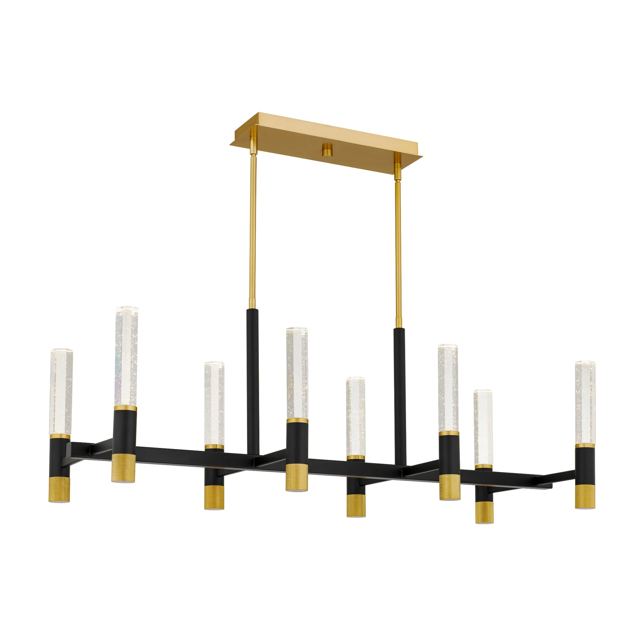 Davies Integrated LED Brushed Gold Island Light