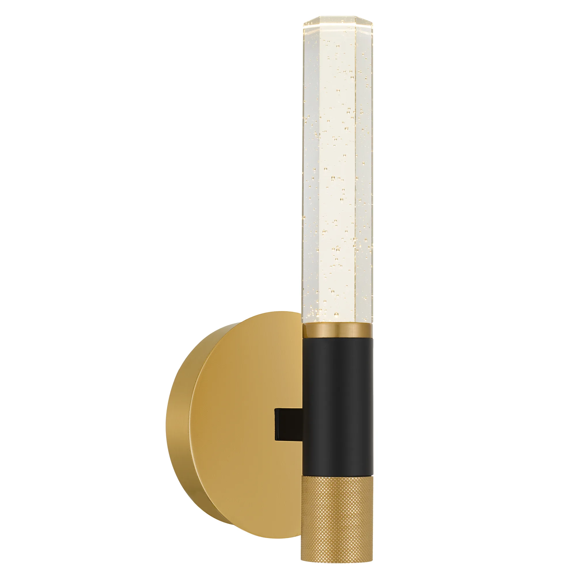 Davies Integrated LED Brushed Gold Wall Sconce
