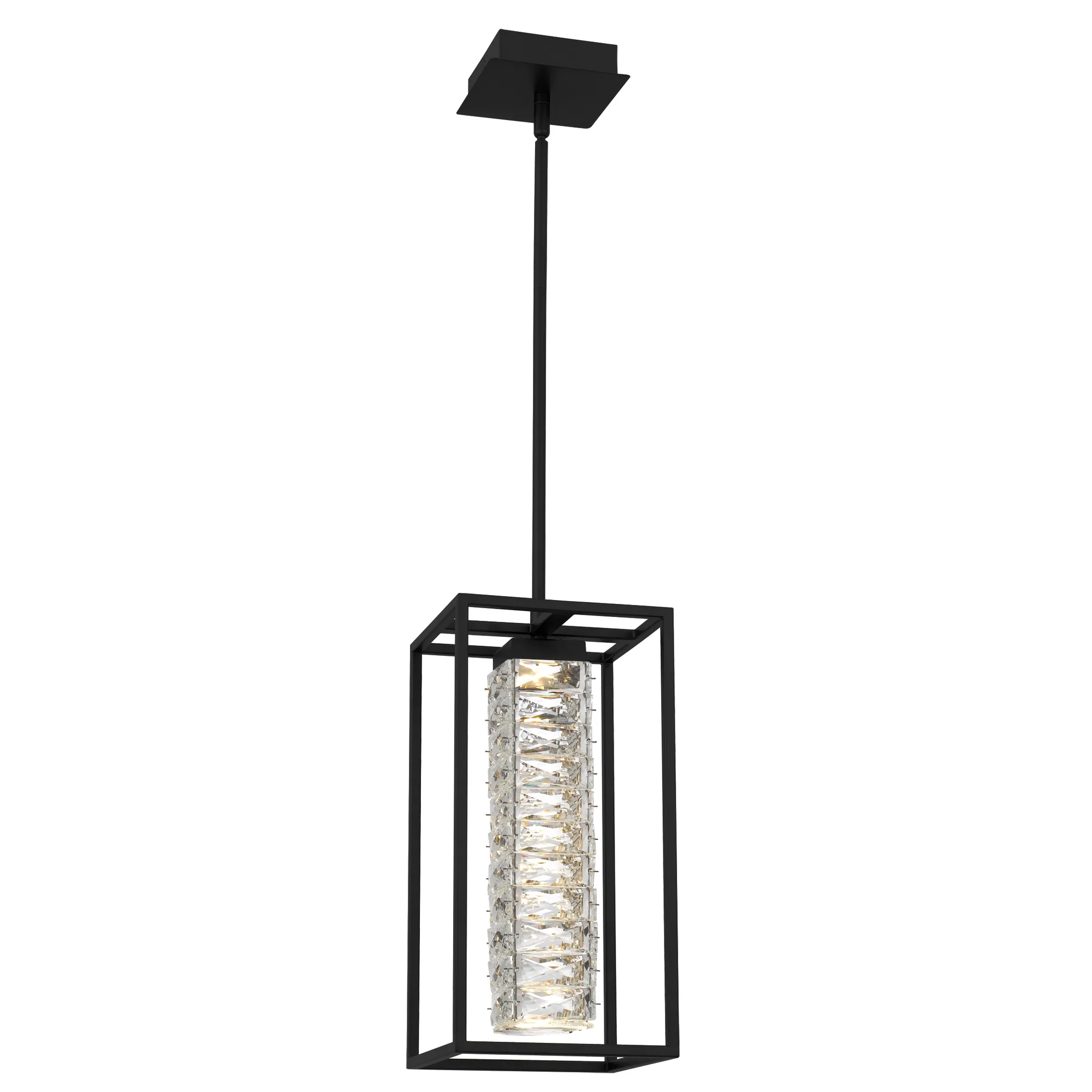 Dazzle Integrated LED Polished Chrome Mini Pendant Light