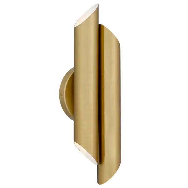 Sculptural and striking, the Manelis light evokes the quiet elegance of modern art. Whether as a mini pendant floating gracefully from above or a wall sconce casting soft glows along a corridor, its design is both poetic and purposeful. Offered in a warm brushed gold or bold matte black finish, the gracefully curved form reveals a painted white interior that amplifies the light with a soft, romantic radiance. The gentle glow from the integrated LED creates an intimate ambiance, like candlelight captured in motion.