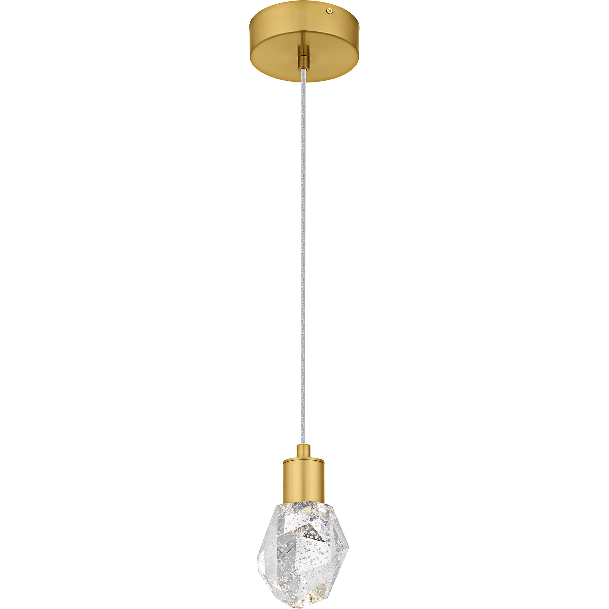 Skye Brushed Gold Mini Pendant