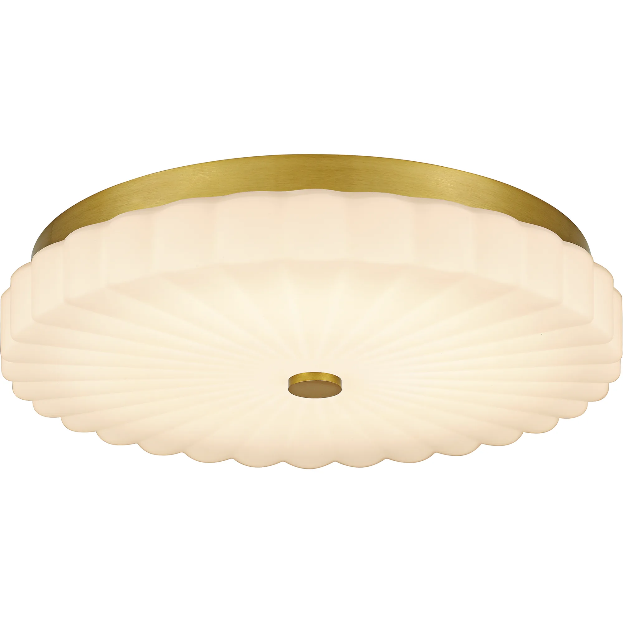 Cherbury 16" LED Flush Mount in Brushed Nickel
