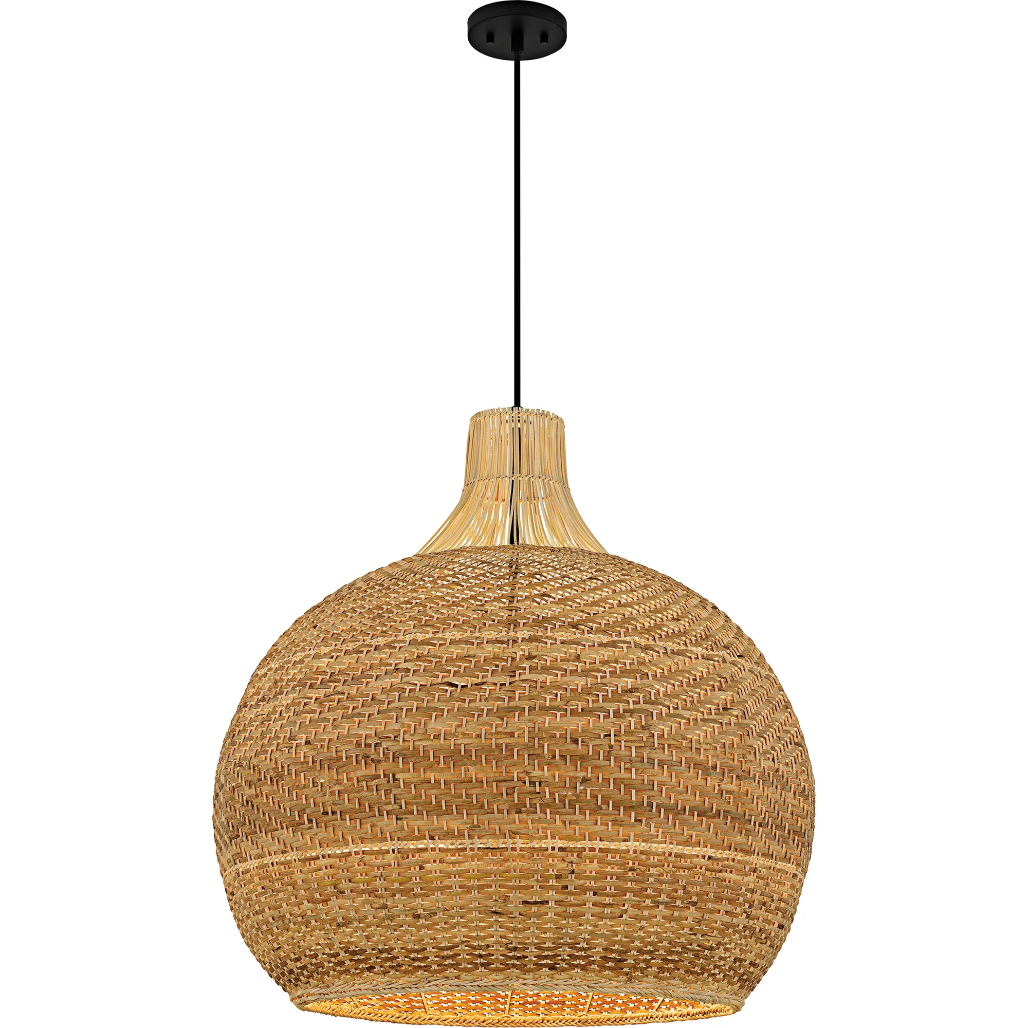Sycamore Oversized Rattan Pendant Light