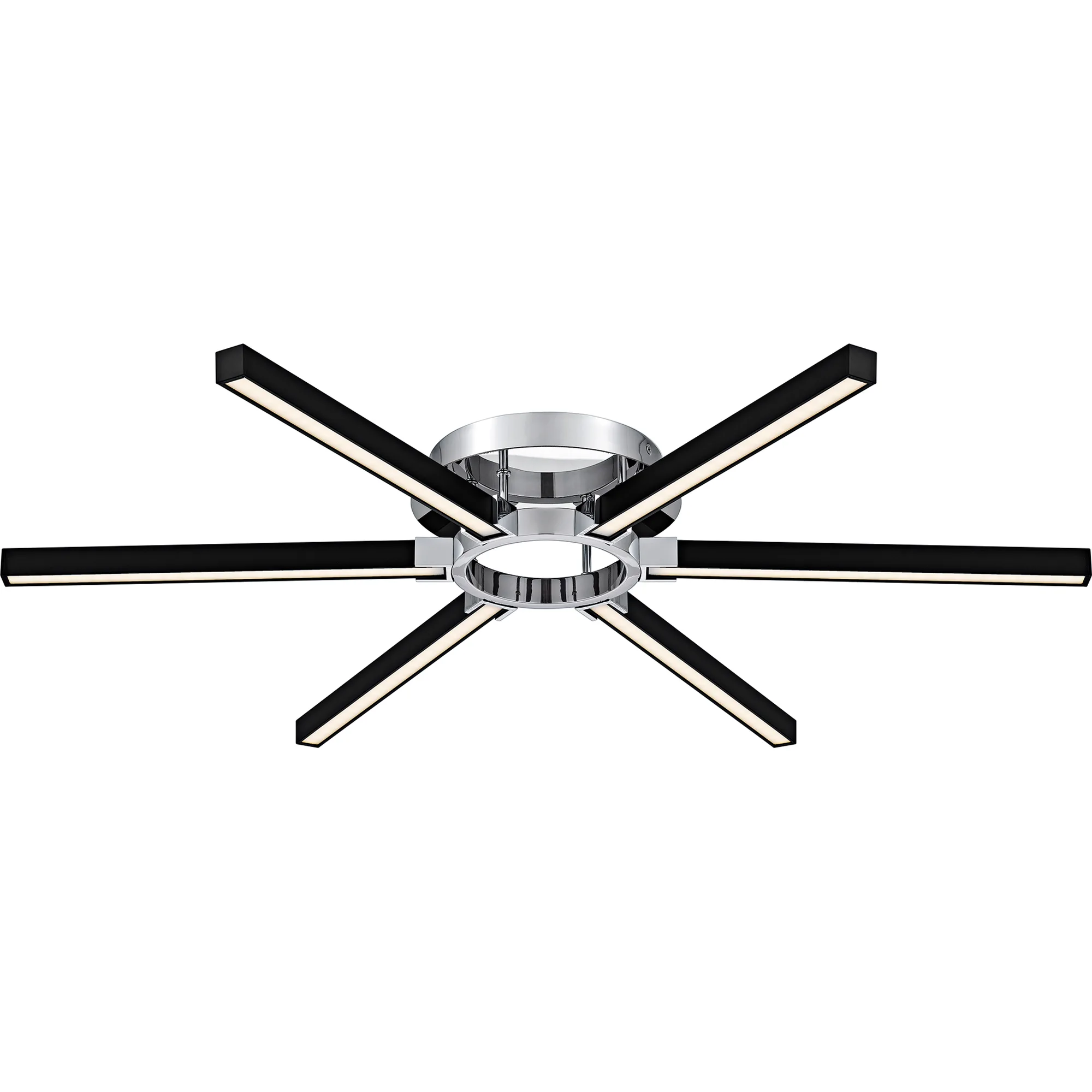 Zealand LED Semi-Flush Mount in Polished Chrome