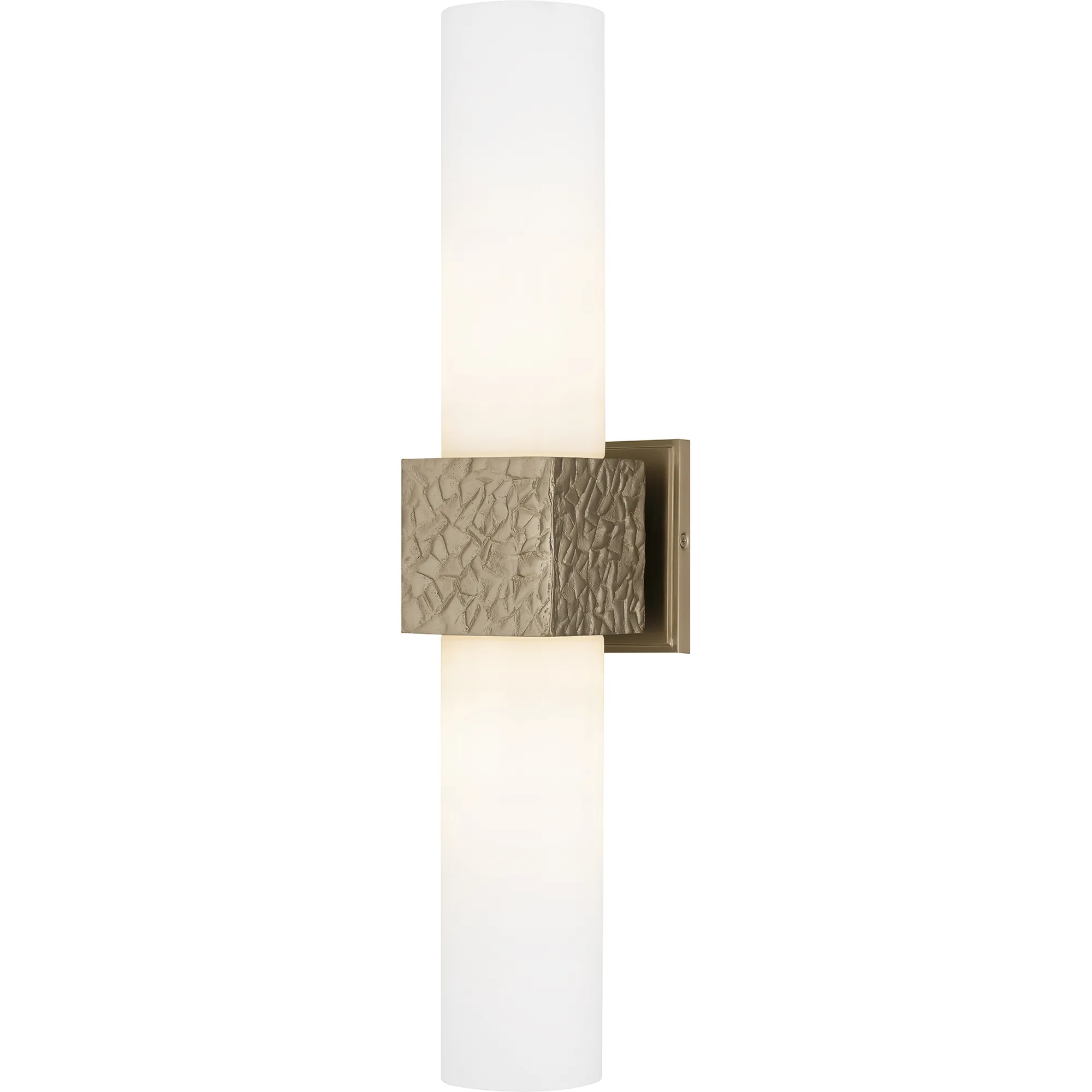 Arline Two Light Wall Sconce in Bronze Gold