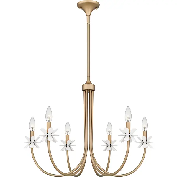 Remy 6-Light Bronze Gold Chandelier