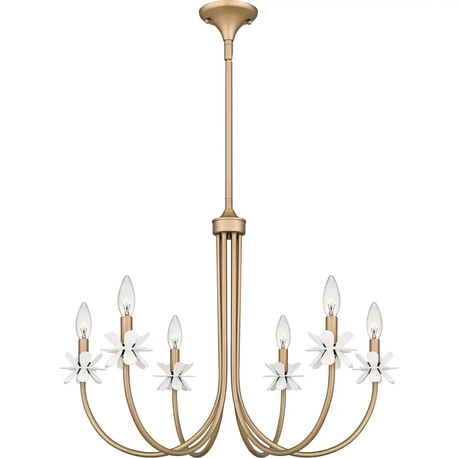 Remy 6-Light Bronze Gold Chandelier
