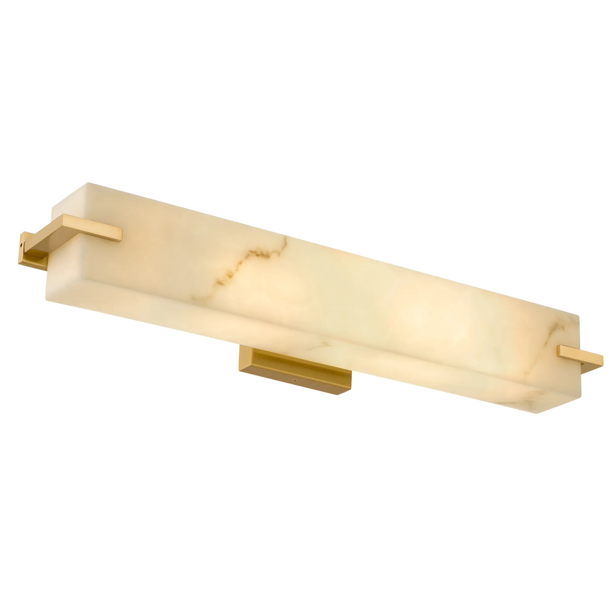 Seraphine 2-Light Brushed Gold Vanity Light