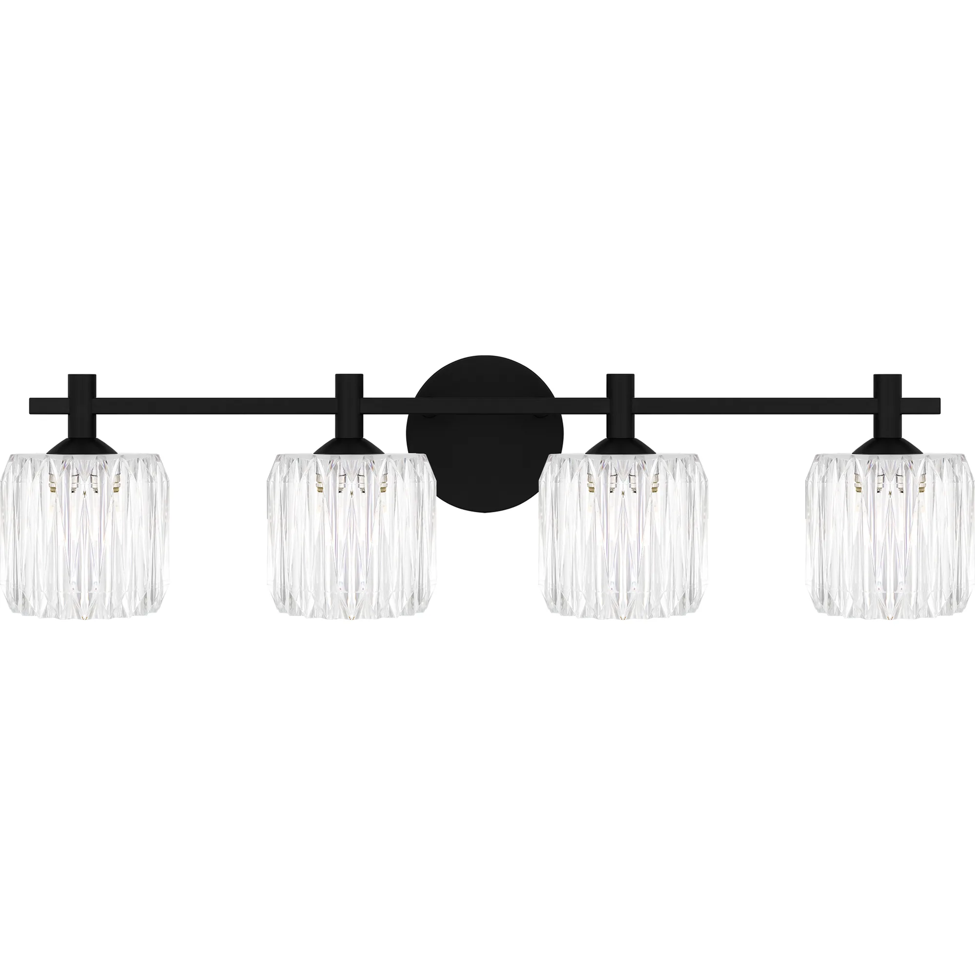 Spade 4-Light Polished Chrome Bath Light