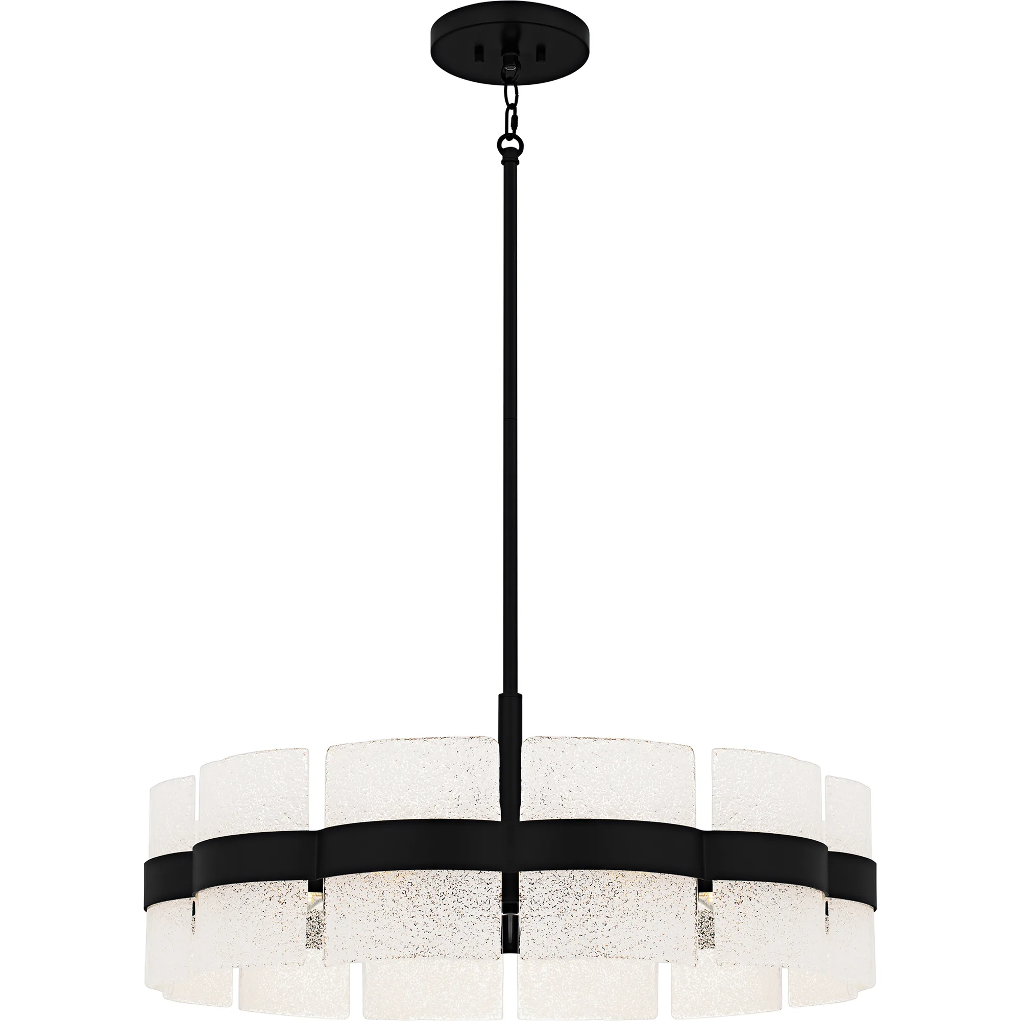 Sweeney 6-Light Matte Black Pendant