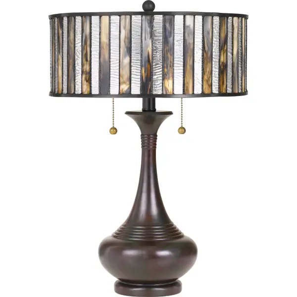 Elegant Tiffany style is a timeless staple of home decor.  The various designs are hand assembled using the copper foil technique developed by Louis Comfort Tiffany.  With an enormous variety of colors and patterns to choose from,  Quoizel Tiffany's have become more popular than ever.