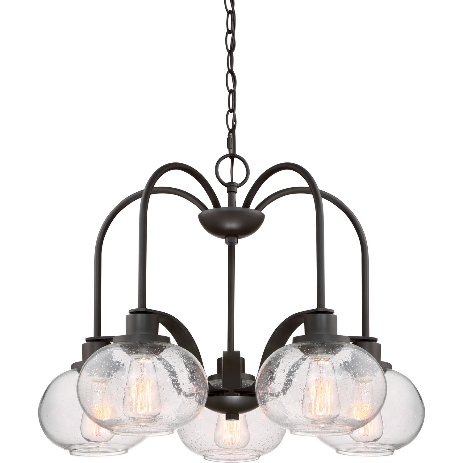 Trilogy 5-Light Chandelier in Old Bronze