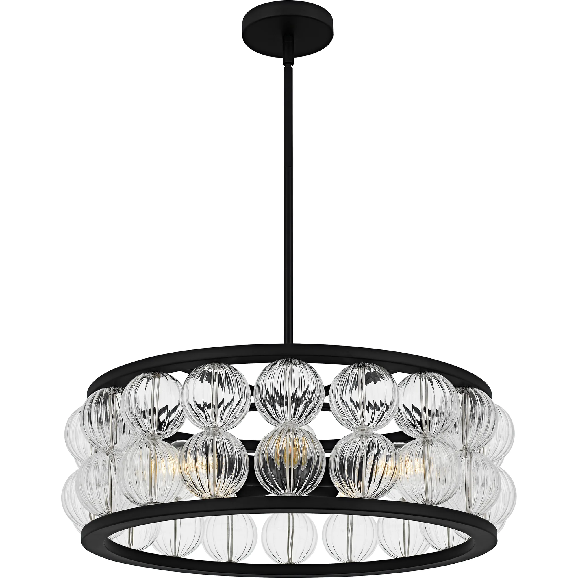Terrarock Five Light Pendant in Polished Chrome