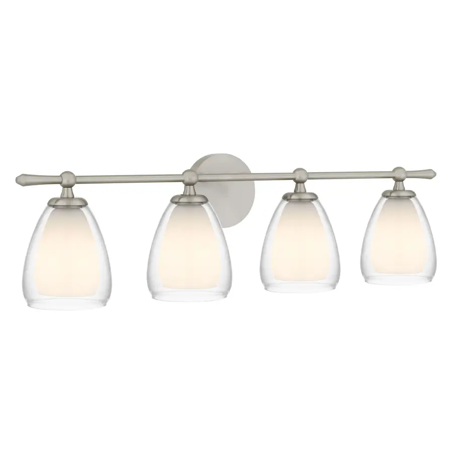 Vivienne 4-Light Brushed Nickel Vanity Light