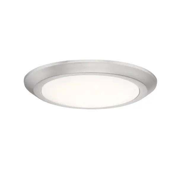 The Verge delivers impressive brightness in a minimalist package. Its ultra-slim 1.75" profile and integrated LED make it ideal for low ceilings and tight spaces. The 90 CRI ensures accurate color rendering.
