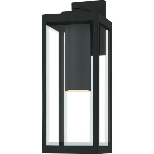Ensure your outdoor lighting is both effective and environmentally conscious with this Westover Dark Sky shield accessory. Finished in earth black and designed for use with our popular Westover lanterns, this shield provides full cutoff illumination, making the fixture Dark Sky compliant. By inserting the shield over the bulb socket, light is directed downward, eliminating light pollution and preserving the night sky. The shield is available in multiple sizes to fit the various sizes of wall lantern.