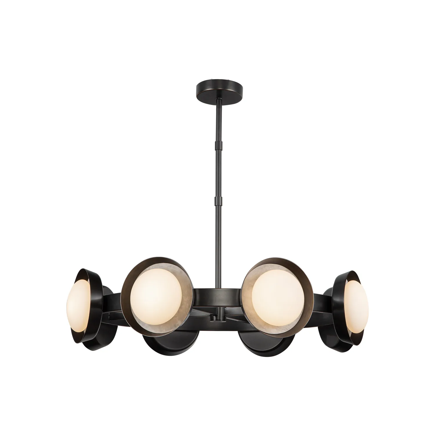 Alonso LED Chandelier in Urban Bronze