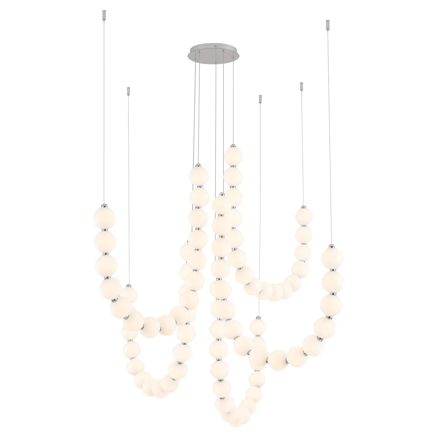 Akoya LED Chandelier in Chrome