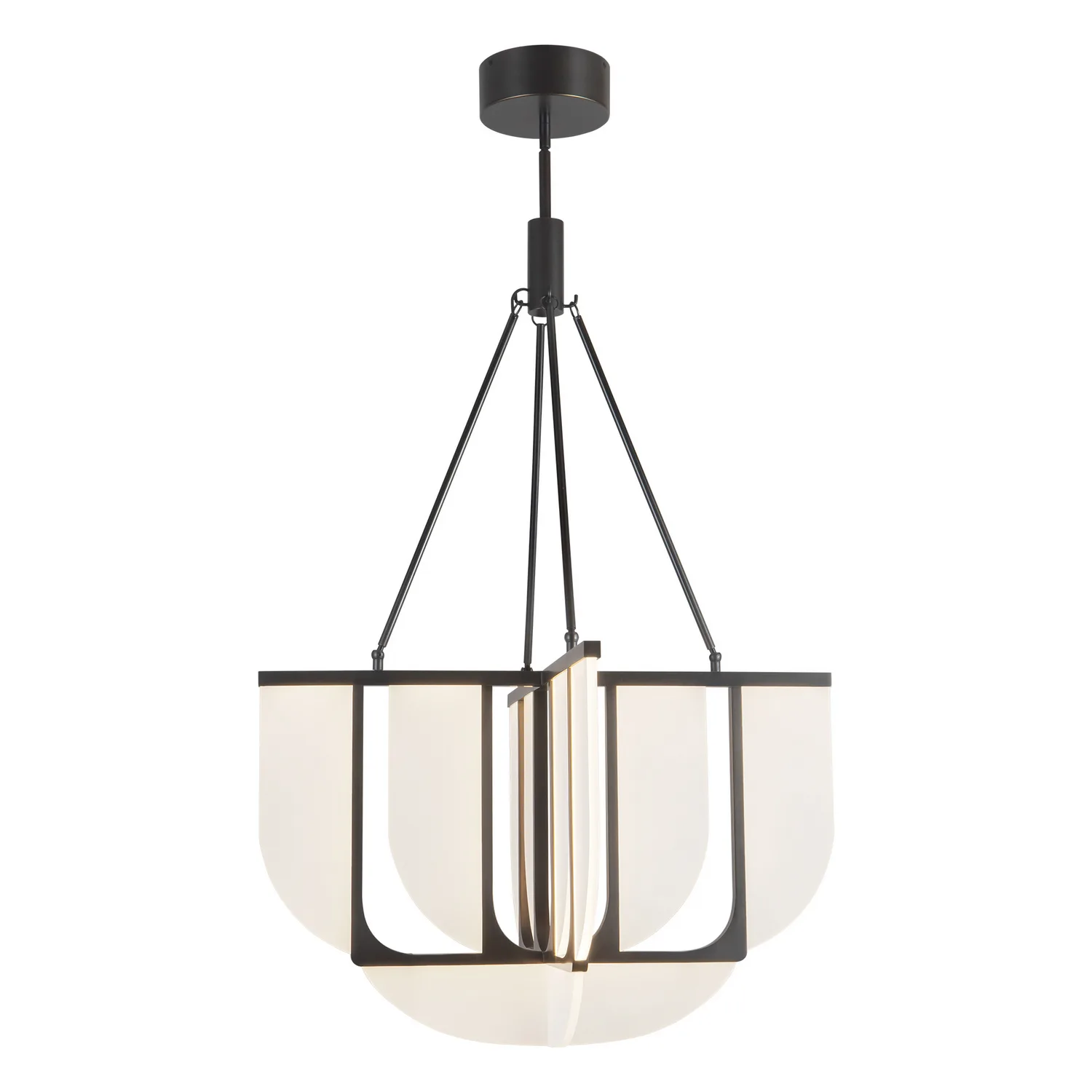 Anders LED Chandelier in Urban Bronze
