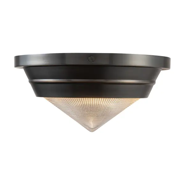 The Willard collection is reminiscent of a cozy English cottage. Strong metal details collide seamlessly with either prismatic or matte opal glass accents to create something timeless yet original. Classic geometry creates stunning silhouettes in any space the Willard is placed. Collection: Willard Designer: Alan Pepin Finish: Urban Bronze/Prismatic Glass Glass: Clear Prismatic Glass Width: 10.13" Height: 4.88" Length: 10.13" Number of Bulbs: 1 Maximum Wattage: 60.00 W Bulb Type: T8 Bulb Base: E12 Candelabra Voltage: 120.00 V Material: Steel + Glass Country of Origin: China Safety Listing: UL Safety Rating: Dry Manufacturer Warranty: 1 Year Spec Sheet Instructions