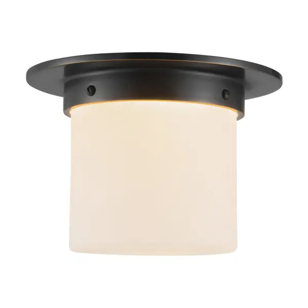 Inspired by salt, the mineral that shaped civilizations and sustained life, this collection celebrates the elemental beauty of the earth's raw materials. Natural alabaster stone and uniquely molded mineral glass diffuse light with a soft, textural glow, reminiscent of beach glass and the dust of the sea. Sculptural forms in triangles, ovals, and squares are framed by patina brass or urban bronze, grounding the ethereal with structure and strength. Each fixture, whether suspended, wall-mounted, or standing, links together in a quiet constellation of light, echoing the ancient web of trade and connection salt once forged across the world. From the Roman salarium to sacred offerings shared at the table, salt has bound humanity in ritual, preservation, and communion. This collection honors that enduring connection, transforming light and matter into symbols of gathering, memory, and the timeless beauty found in the simplest grain. Collection: Mineral Designer: Jason Koharik Finish: Urban Bronze/Matte Opal Glass Glass: Matte Opal Glass Width: 7.88" Height: 5.63" Weight: 3.35 lb Number of Bulbs: 1 Maximum Wattage: 40.00 W Bulb Base: G9 Light Source: Halogen Voltage: 120.00 V Material: Steel + Opal Glass Country of Origin: China Safety Listing: ETL Safety Rating: Dry Spec Sheet Instructions