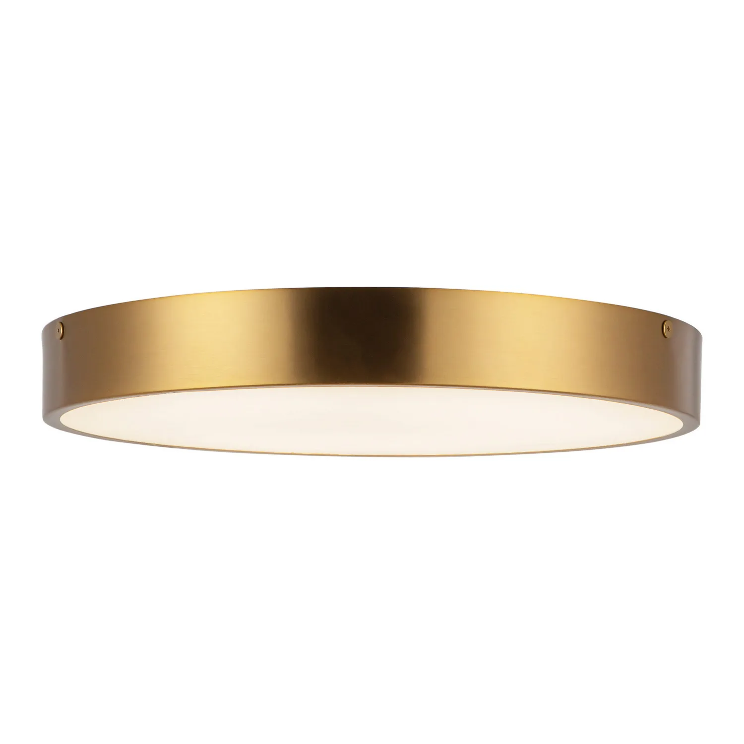 Adelaide LED Flush Mount in Aged Gold