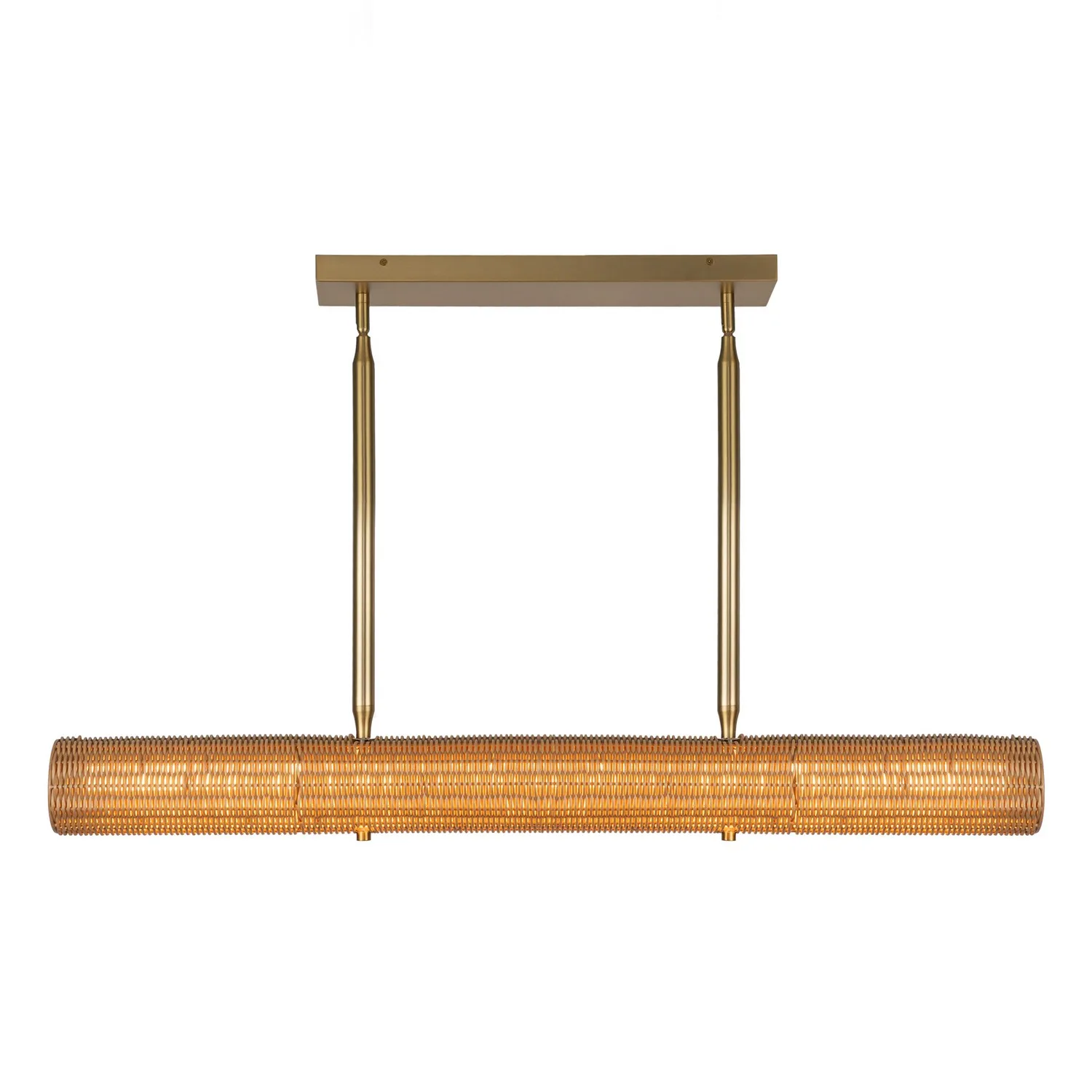 Maris LED Linear Pendant in Brushed Gold