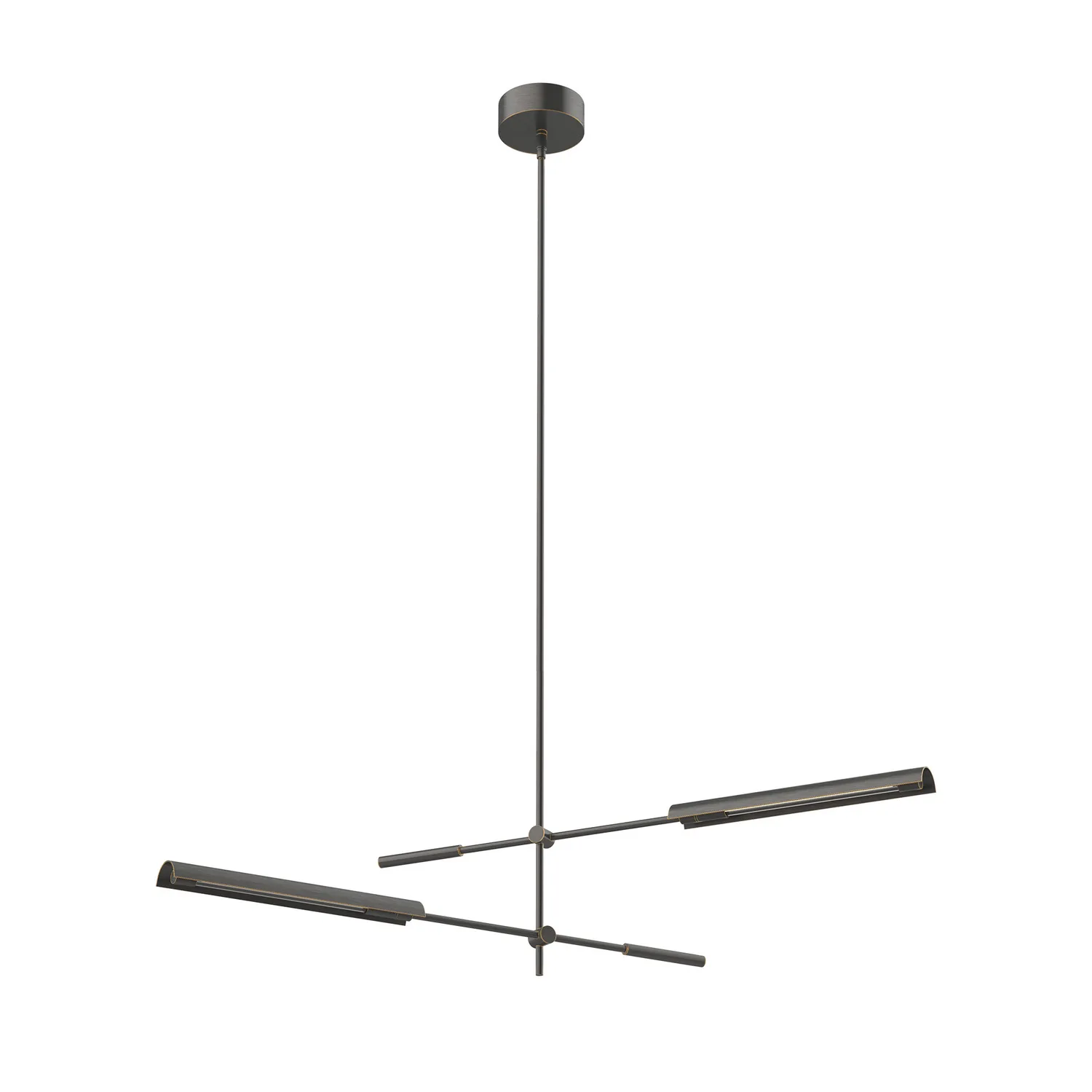 Astrid LED Pendant in Metal Shade/Urban Bronze