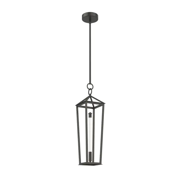 Named for a southern Creole magic, the Delphine collection melds classical traditions with modern magic. With a timeless birdcage style lantern frame and the latest in modern filament technology within, the Delphine collection is sure to mesmerize. This collection melds luxury, tradition, and technology into one structure that is truly timeless. Available in Natural Brass and Urban Bronze Finishes. Collection: Delphine Designer: Ryan Pauly Sub-Brand: ALORA Finish: Urban Bronze Glass: Clear Glass Width: 6.25" Height: 22.63" Length: 6.25" Wire: 144" Rod: 46" (3x12" + 1x6" + 1x4") Canopy: D4.75" x H1.25" Maximum Wattage: 5.00 W Bulb Type: LED Bulb Base: Filament Light Source: LED Light Output: 630.00 lm Delivered Lumens: 430.00 lm Color Temperature: 2700 K CRI: 90 Rated Average Life: 50,000 Voltage: 120.00 V Material: Steel + Brass + Glass Country of Origin: China Safety Listing: ETL Safety Rating: Dry Title 24 LED Manufacturer Warranty: 5 Years Spec Sheet Instructions
