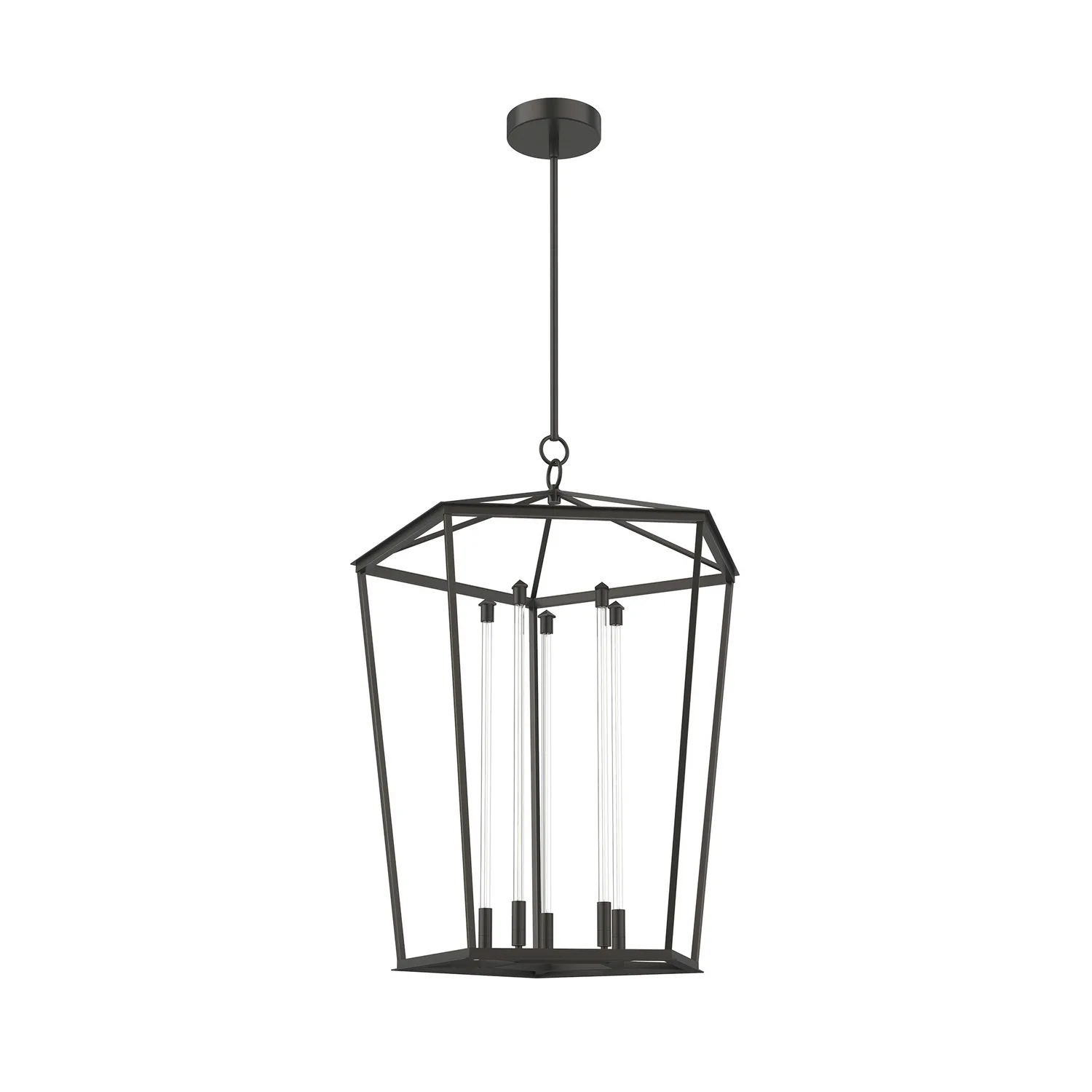 Delphine LED Pendant in Urban Bronze