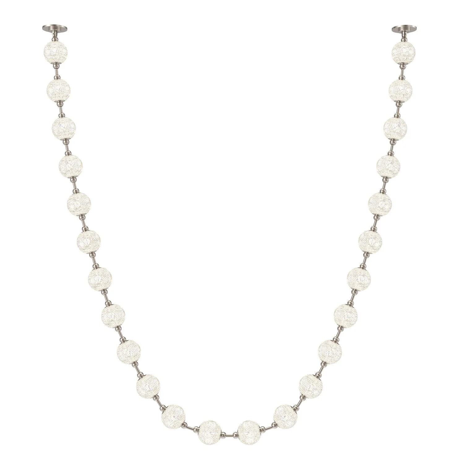 Marni LED Pendant in Polished Nickel