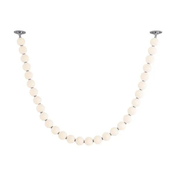 Inspired by the luxe pearls discovered by the sea, the Akoya collection is an instant classic. With unlimited amounts of configurations, this collection is perfect for any space in need of an awe-inspiring statement piece. Beads of illumination twirl in any way you prefer on a subtle frosted polished chrome frame. Now available in new sizes and canopy options. Collection: Akoya Designer: Ryan Pauly Finish: Chrome Glass: Frosted PC Diffuser Width: 3.25" Height: 3.25" Length: 10.00" Wire: 144" Canopy: D9.875" x H1.625" Maximum Wattage: 49.00 W Bulb Type: LED Light Source: LED Light Output: 3430.00 lm Delivered Lumens: 1705.00 lm Color Temperature: 3000 K CRI: 90 Rated Average Life: 50,000 Voltage: 120.00 V Material: Steel + PC Country of Origin: China Safety Listing: ETL Safety Rating: Dry LED Spec Sheet Instructions