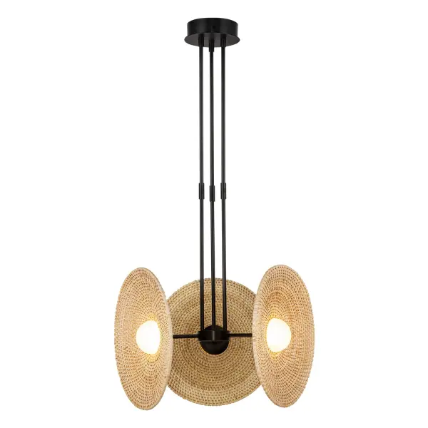 The Harbour collection brings masterful design to the next level. Each piece is adorned with textural shades (including rippled glossy opal glass or woven rattan options) and stunning detailed hardware. Classic shapes feel brand new with the modern integrated LED diffusers that illuminate the details of the Harbour. Collection: Harbour Designer: Alan Pepin Finish: Urban Bronze/Woven Glass: Frosted Acrylic Diffuser Width: 18.25" Height: 21.13" Length: 18.25" Wire: 144" Rod: 46" (9x12" + 3x6" + 3x4") Canopy: D5.5" x H1.625" Maximum Wattage: 25.00 W Bulb Type: Module Bulb Base: AC Light Source: LED Light Output: 1920.00 lm Delivered Lumens: 450.00 lm Color Temperature: 3000 K CRI: 90 Rated Average Life: 50,000 Voltage: 120.00 V Material: Steel + Natural Rattan Shade Country of Origin: China Safety Listing: ETL Safety Rating: Dry Title 24 LED Manufacturer Warranty: 5 Years Spec Sheet Instructions