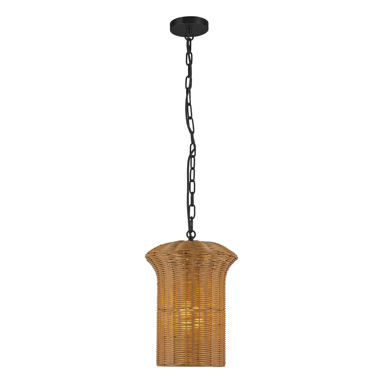 Kai One Light Pendant in Matte Black