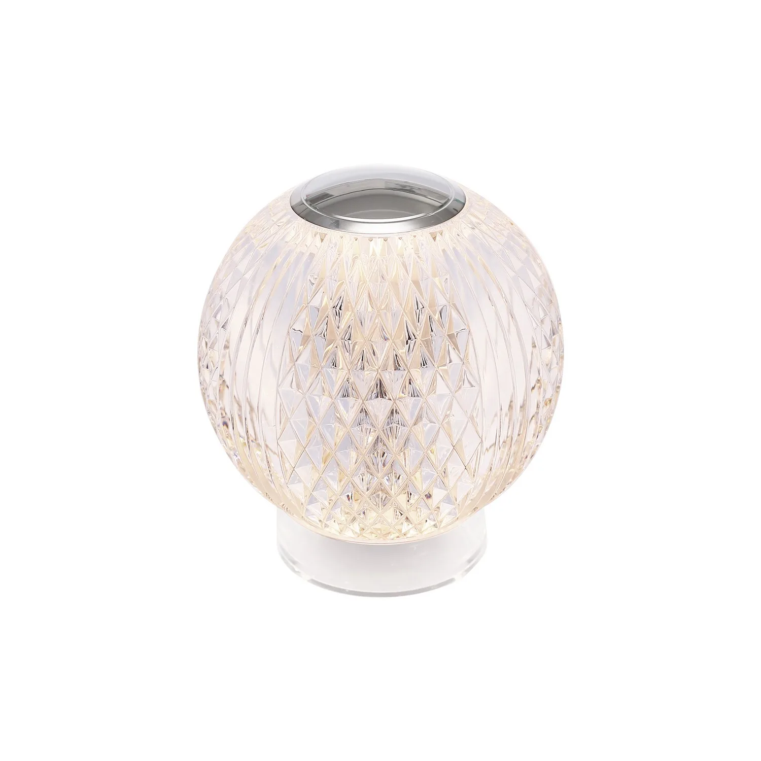 Marni LED Table Lamp in Polished Nickel