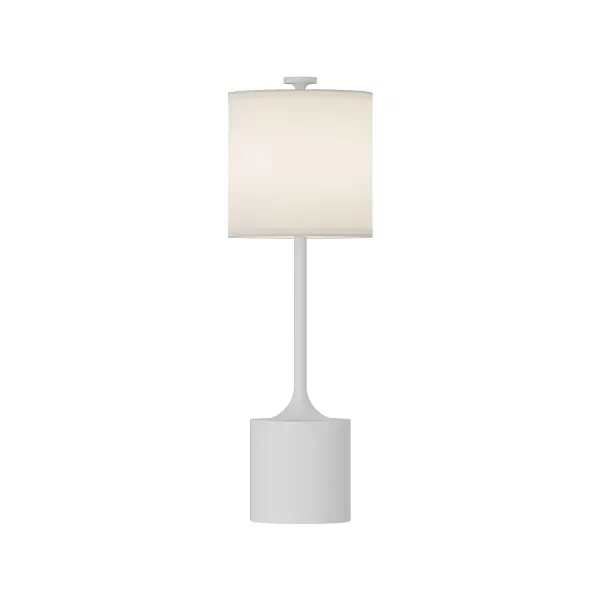 Inspired by 1960s' pottery forms, the Issa combines simple shapes with artistic flair. Simplicity is the key to timeless design, and Issa truly embodies simple yet elegant style. Simple curves and sloping details make this collection a standout in any space. Available in three stunning finishes to match the mood of your space. Collection: Issa Designer: Alan Pepin Finish: White/Ivory Linen Glass: Ivory Linen Shade Width: 8.50" Height: 26.38" Length: 8.50" Wire: 96" Clear Canopy: D5.875" x H6" Number of Bulbs: 1 Maximum Wattage: 60.00 W Bulb Type: A19 Bulb Base: E26 Voltage: 120.00 V Material: Steel Country of Origin: China Safety Listing: ETL Safety Rating: Dry Manufacturer Warranty: 1 Year Spec Sheet Instructions