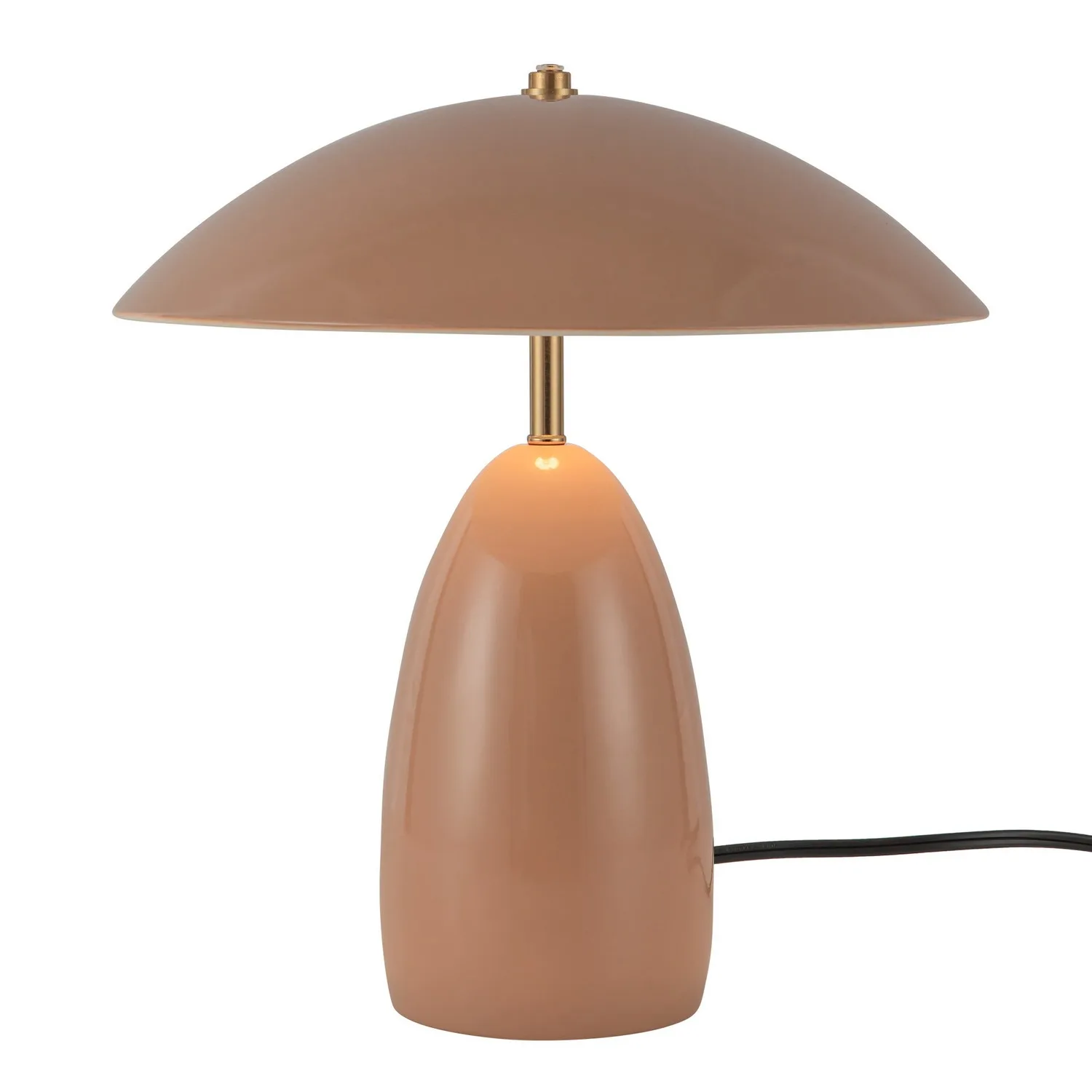Poppy LED Table Lamp in Peach