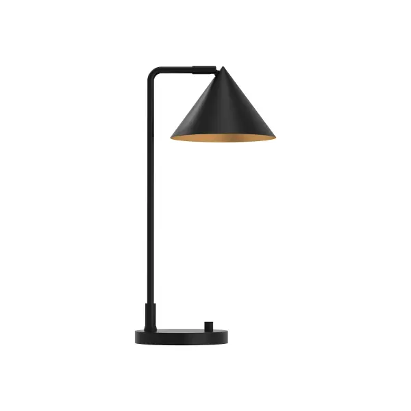 Inspired by Japanese design, the Remy Collection adds flair to simplistic design. With strong, triangular shades and details that make each piece unique, this collection stands out. Both Matte Black and Matte White finishes feature a pop of gold on the interior shade for added style. Also available in Brushed Gold Collection: Remy Designer: Alan Pepin Finish: Matte Black Glass: Steel Shade Width: 7.75" Height: 20.13" Length: 10.50" Wire: 72" Black Canopy: D6.75" x H1" Number of Bulbs: 1 Maximum Wattage: 60.00 W Bulb Type: A19 Bulb Base: E26 Voltage: 120.00 V Material: Steel Country of Origin: China Safety Listing: ETL Safety Rating: Dry Manufacturer Warranty: 1 Year Spec Sheet Instructions
