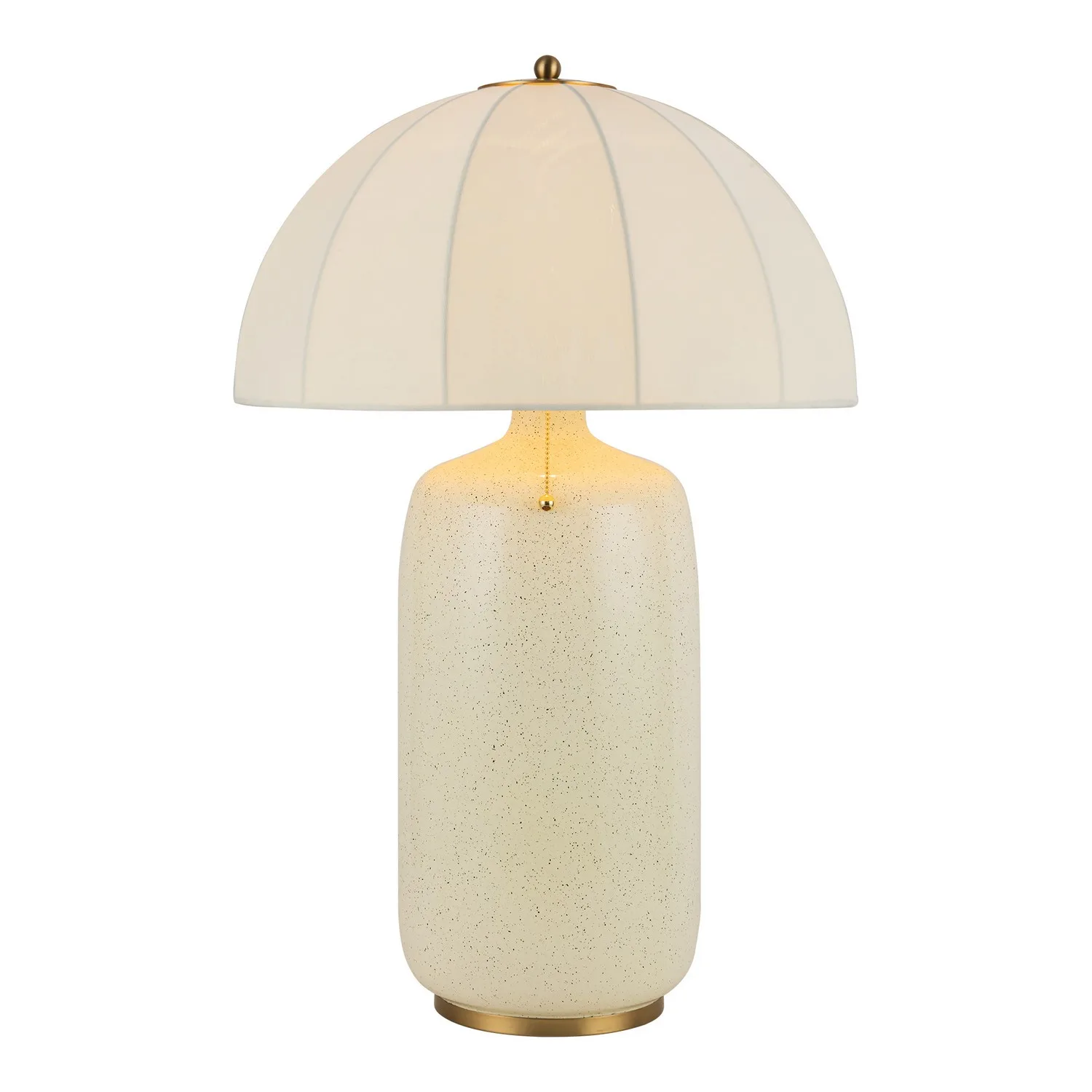 Crosby One Light Table Lamp in Brushed Gold